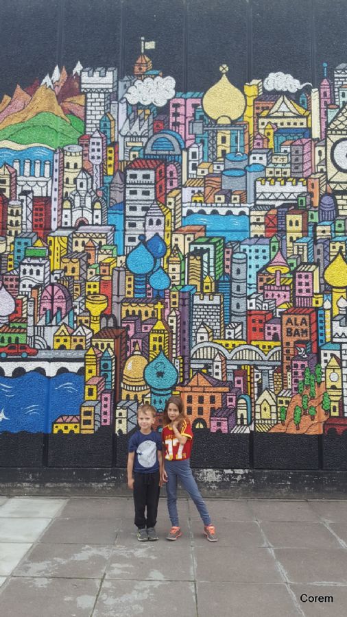 גרפיטי בגדה הדרומית